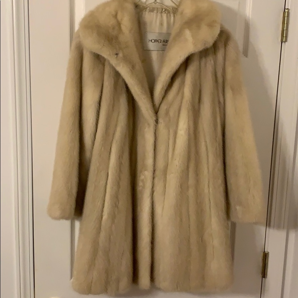Hopper Furs vintage mink fur coat
